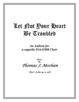 Let Not Your Heart Be Troubled SATB choral sheet music cover